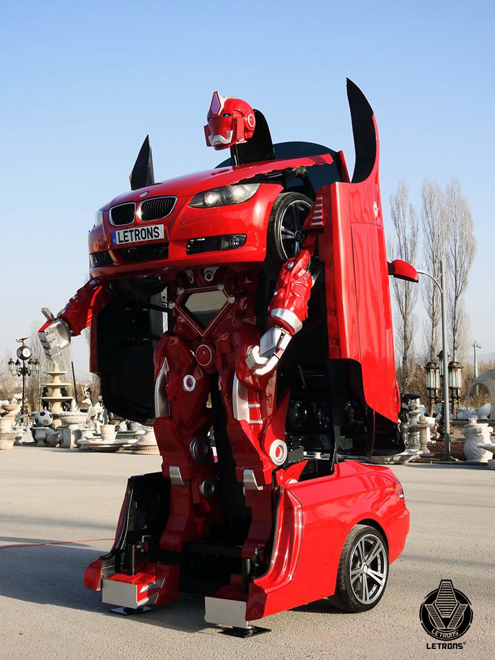 Letrons Antimon: Transformers reales de BMW