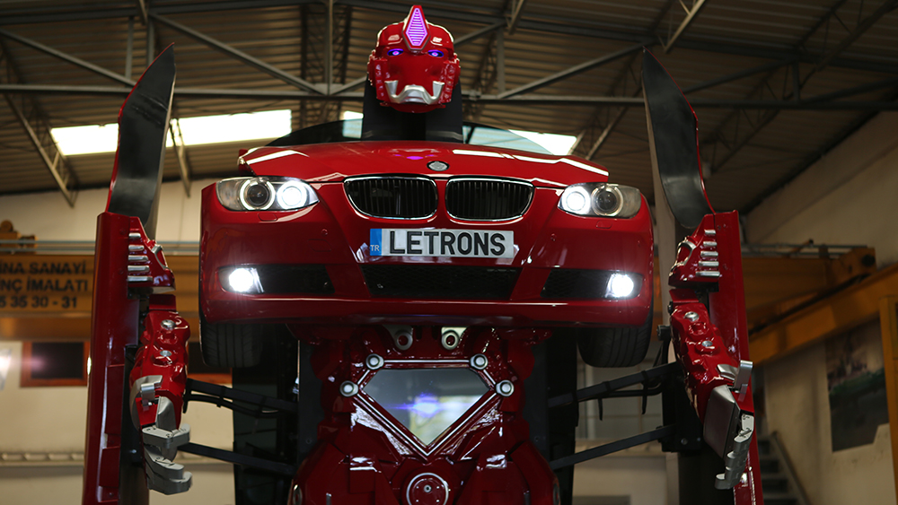 Letrons Antimon: Transformers reales de BMW