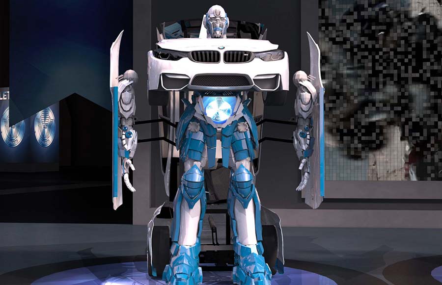 Letrons Antimon: Transformers reales de BMW