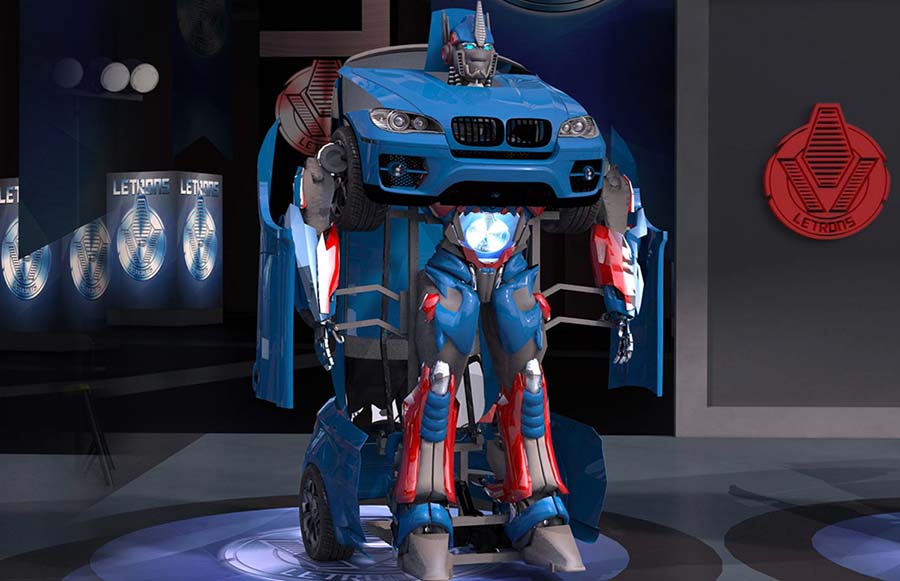 Letrons Antimon: Transformers reales de BMW
