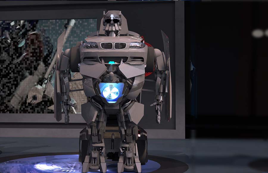 Letrons Antimon: Transformers reales de BMW