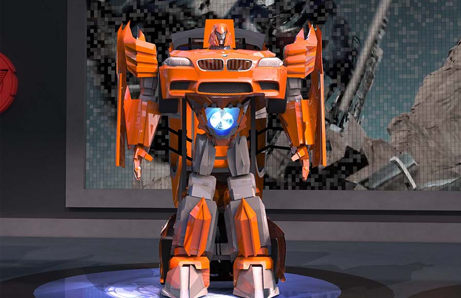Letrons Antimon: Transformers reales de BMW