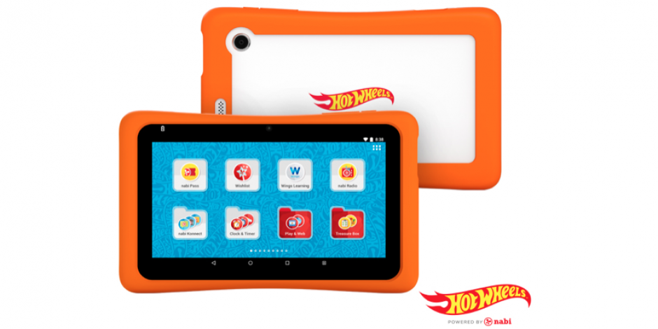 Mattel Hot Wheels Nabi tablet para niños