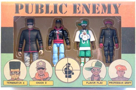 Figuras de acción de Public Enemy