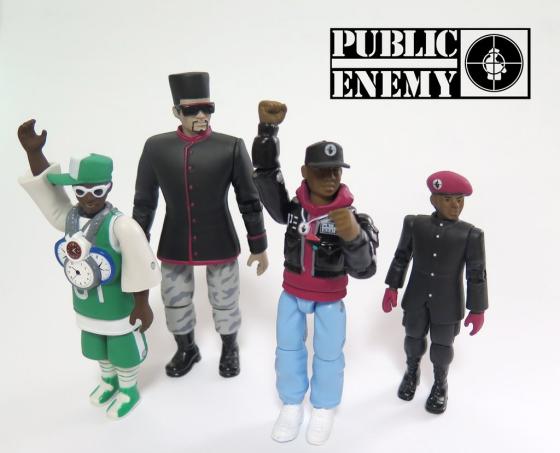 Figuras de acción de Public Enemy