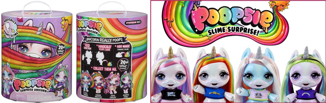 ¡Sets de creación de Poopsie Unikorniskaki de MGA Entertainment!