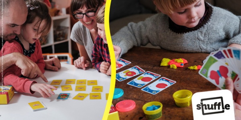 Shuffle juego de cartas edición Play-Doh