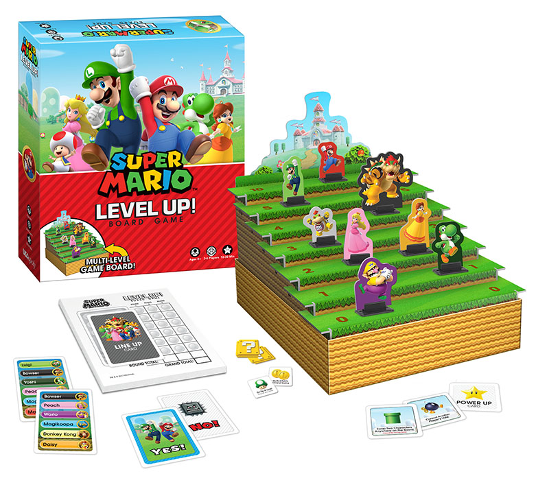 Juego de mesa Super Mario Level Up