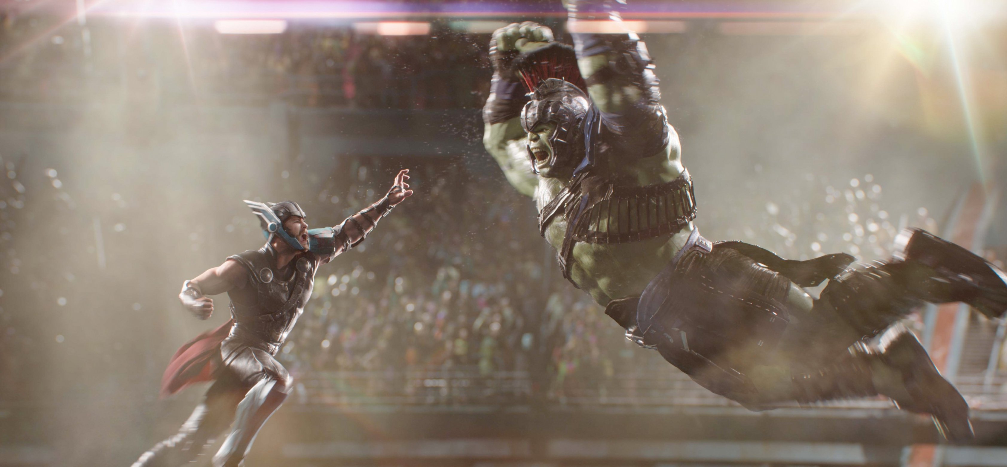 Thor: Ragnarok figuras de gladiador realistas