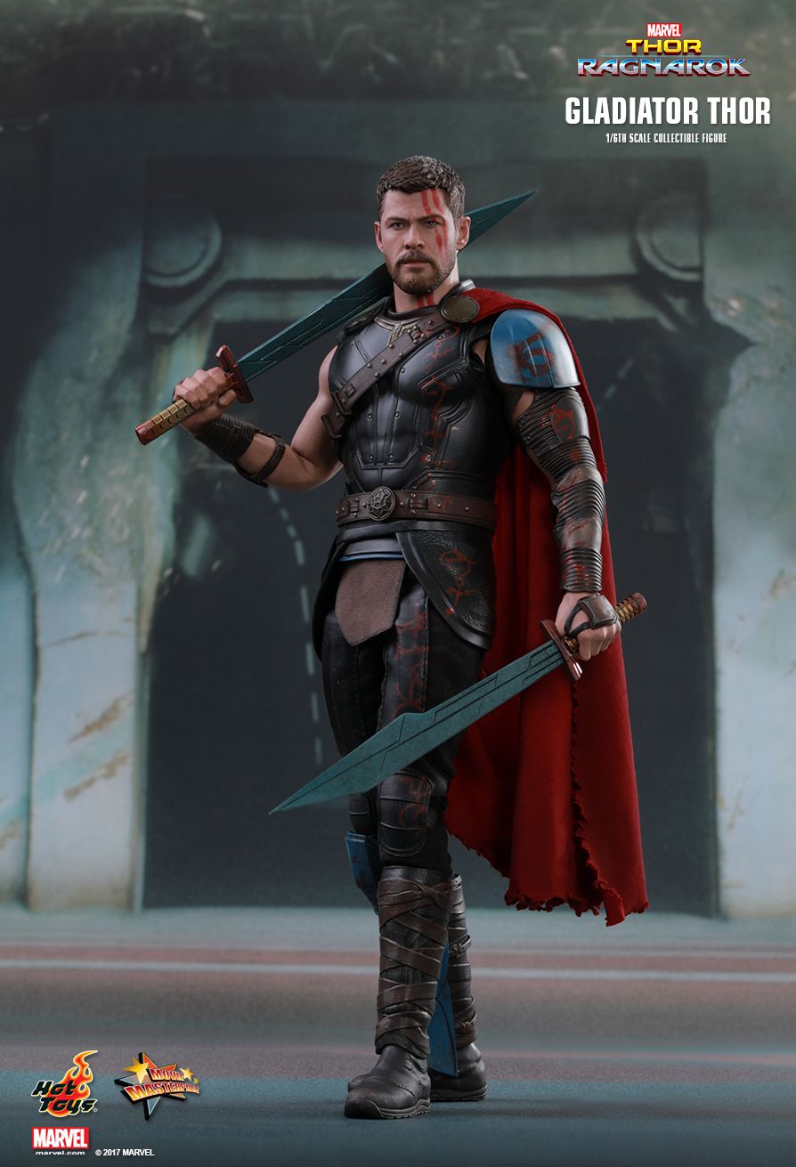 Thor: Ragnarok figuras de gladiador realistas