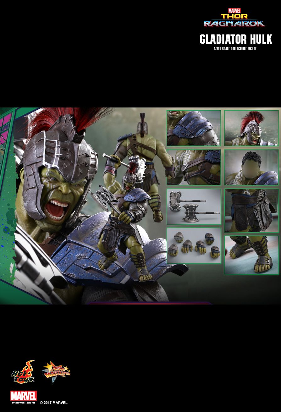 Thor: Ragnarok figuras de gladiador realistas