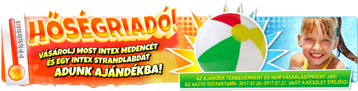 ¡ALERTA DE CALOR - Compra una piscina Intex y te regalamos una pelota de playa!