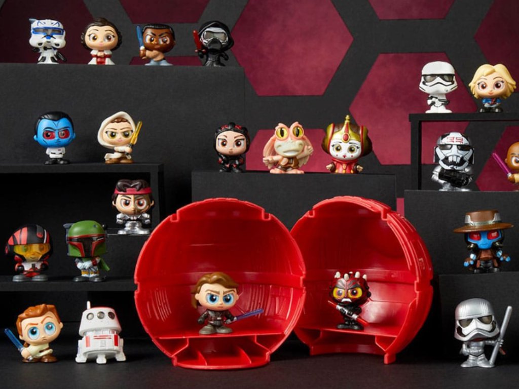 Presentación de juguetes: Just Play Star Wars Doorables Galaxy Peek Serie 2