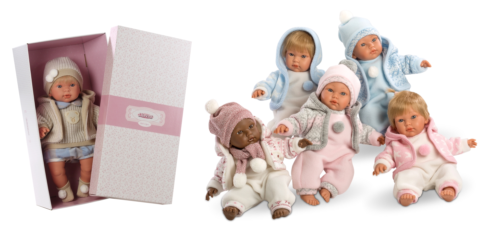 Muñecas premium hechas a mano de Llorens