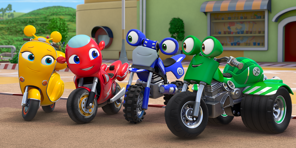 Llega Ricky Zoom - ¡Corre, Ricky! serie animada