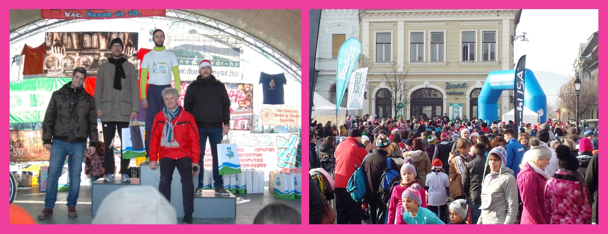 Informe de la carrera de Santa Claus de Vác XX.