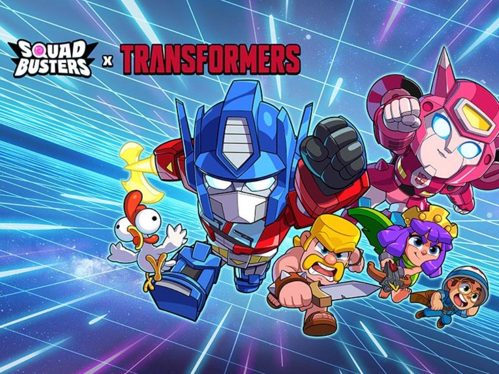 A Squad Busters presenta un nuevo Mash-Up de Transformers