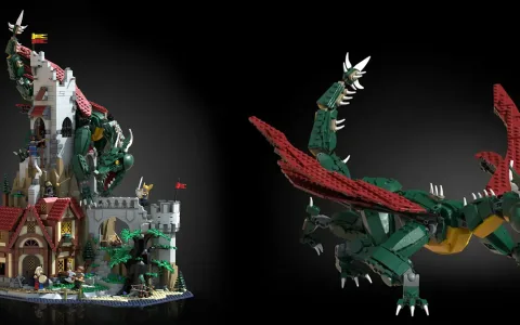 LEGO Ideas presentó su set de Dungeons & Dragons planeado para 2024