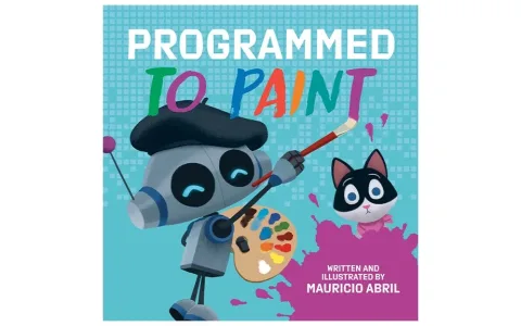 El nuevo libro "Programado para pintar" enseña a los niños a aceptar la imperfección