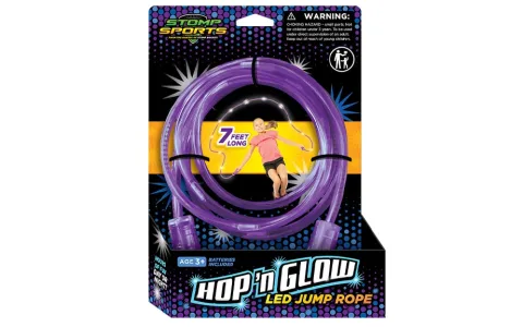 La nueva cuerda de saltar iluminada Hop ‘N Glow de Stomp Rocket eleva el juego en cualquier momento