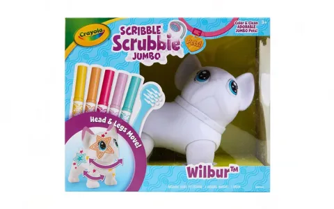 Presentación de juguetes: Crayola Scribble Scrubbie - Mascota Gigante: Wilbur