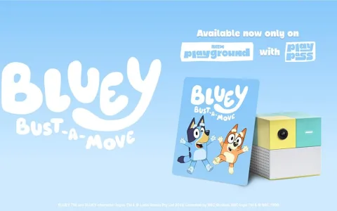 ¡Activa el modo de baile con el juguete Bluey de Nex Playground!