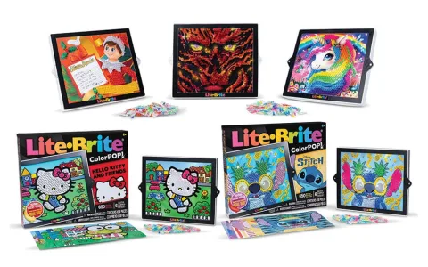 ¡Basic Fun! Lite Brite ColorPOP! colección