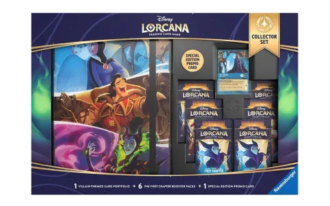Este conjunto de coleccionista de Disney Lorcana es emocionantemente malvado