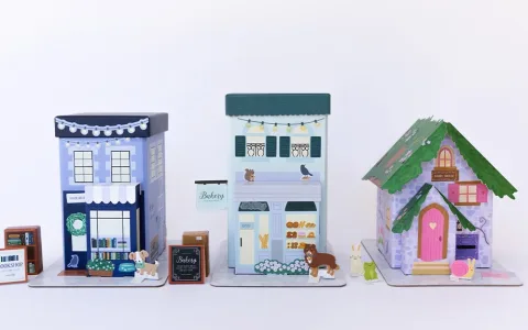 Los kits de maquetas de casas pequeñas de Make It Cute son increíblemente adorables