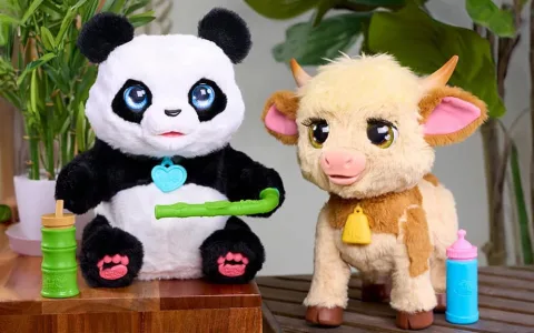 Just Play furReal Coco, el panda voltereta