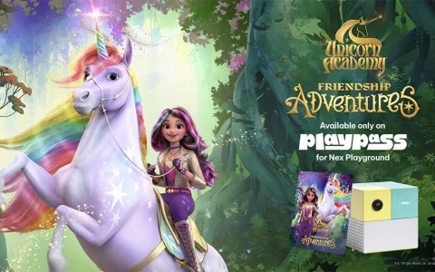 ¡Salta al juego con la aventura de la Academia de Unicornios de Nex Playground!