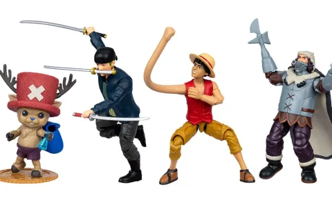 Esta serie de figuras de acción de One Piece trae diversión pirata a las habitaciones de los niños.