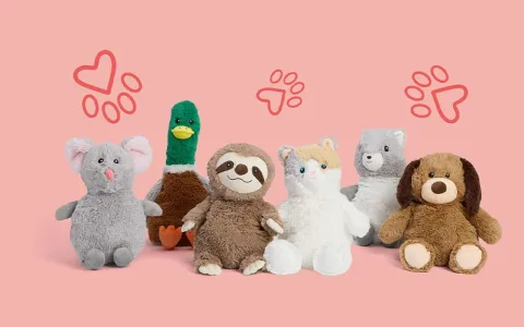 Los niños pueden reunir a sus mascotas con los peluches amigables de Warmies