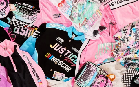 La colección NASCAR de Justice trae rápidamente la moda a los adolescentes