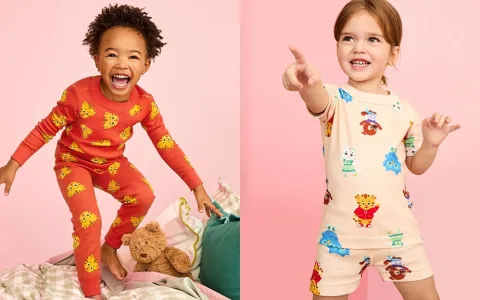 Muestra tus rayas con la nueva colección de ropa de Daniel Tiger de Hanna Andersson