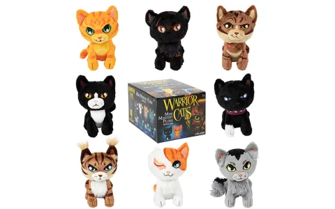 Las figuras de peluche y juguetes de Warrior Cats estarán pronto disponibles en las estanterías