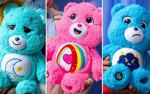 ¡Basic Fun! Colección de Muñecos de Peluche de los Ositos Cuidadosos