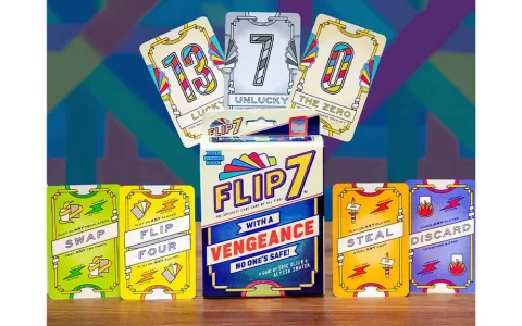 Flip 7 juego de cartas y juego de mesa Qork