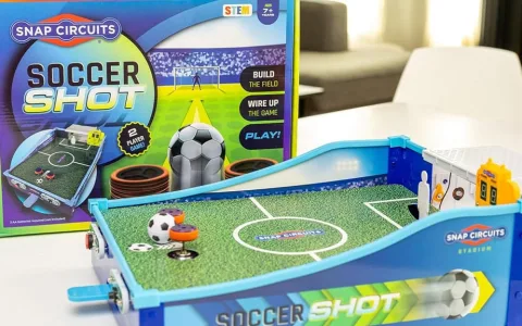 Haz divertido el aprendizaje con el juego de ciencia Snap Circuits Soccer Shot