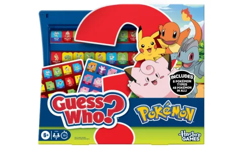 Los niños pueden poner a prueba sus conocimientos con el juego de mesa Guess Who? Pokémon de Hasbro
