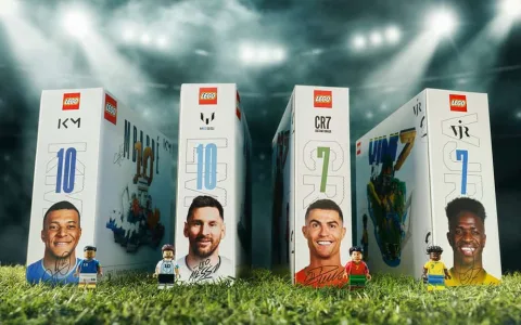 LEGO brilla con sus nuevos sets de fútbol que presentan a populares deportistas