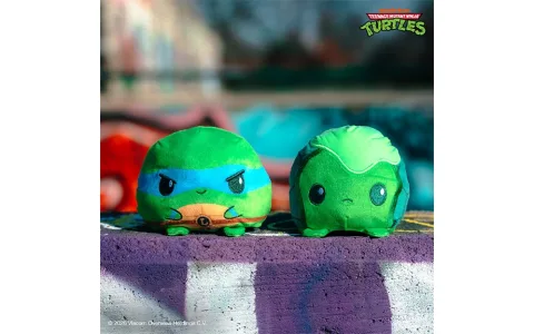 La ternura de las figuras de peluche Tini Ninja Tortuga de TeeTurtle es desbordante
