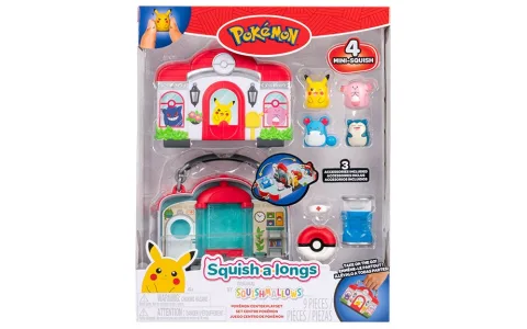 Jazwares Squish-A-Longs Pokémon Center set de juego