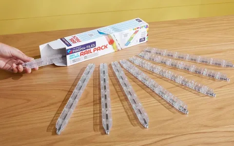 MAGNA-TILES Rail Racers conjunto de vías magnéticas de 8 piezas