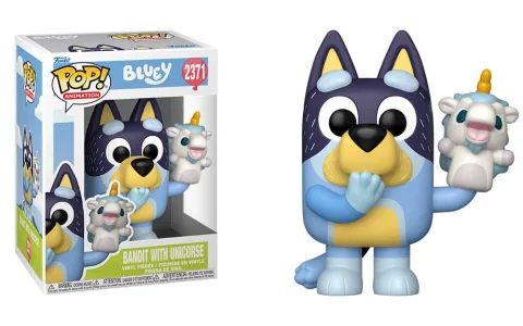 Lleva a casa a la familia Heeler con las nuevas figuras de Bluey de Funko