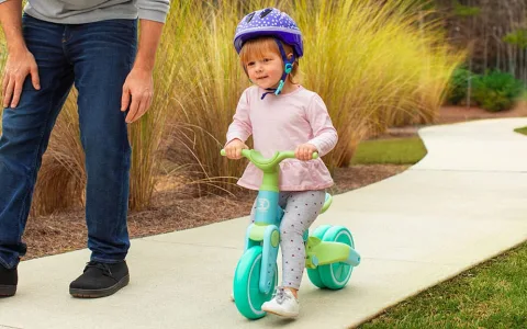 Dynacraft Bluey 3 en 1 bicicleta de empuje triciclo