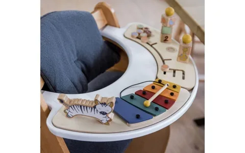 El aprendizaje se encuentra con la comida con los nuevos accesorios de silla de comer de habilidades de Hauck