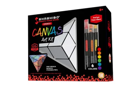 El set de artista de pintura en lienzo Shashibo es una excelente opción para los amantes de los hobbies creativos