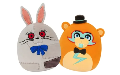 Estos Squishmallows de Five Nights at Freddy's son aterradoramente suaves