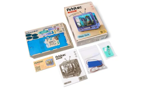 Arkitec CityVision 3D rompecabezas de madera